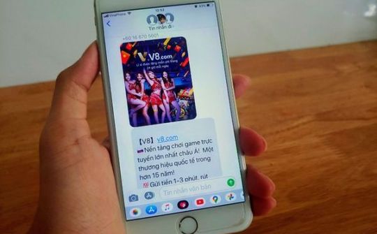 Tin nhắn rác cá cược, bài bạc làm phiền người dùng iMessage