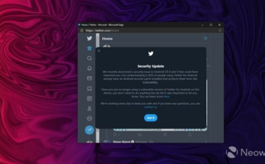 Twitter vá lỗ hổng bảo mật xâm nhập tin nhắn trên ứng dụng Android