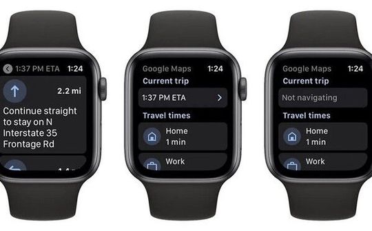 Google Maps đã quay trở lại Apple Watch sau khoảng 3 năm vắng bóng