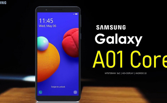 Viettel đang bán Samsung Galaxy A01 Core chỉ 1.790.000 đồng