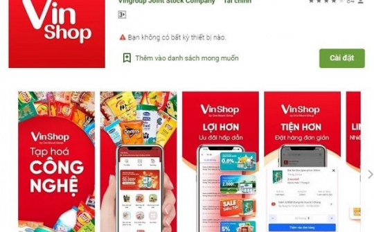 Xôn xao quanh ứng dụng thương mại điện tử B2B mang tên Vinshop