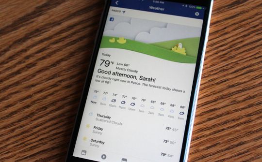 Facebook ra mắt trung tâm thông tin khoa học thời tiết