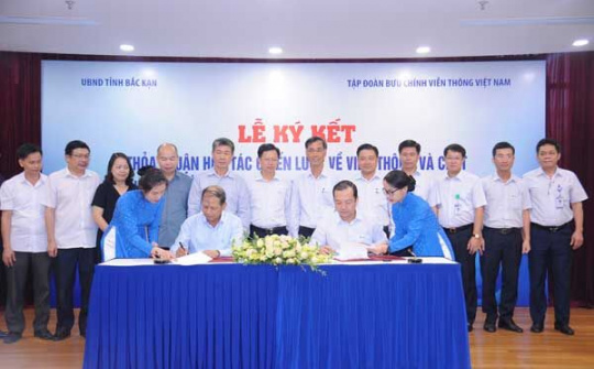 Tỉnh Bắc Kạn và VNPT ký kết thỏa thuận hợp tác chiến lược giai đoạn 2020 - 2025