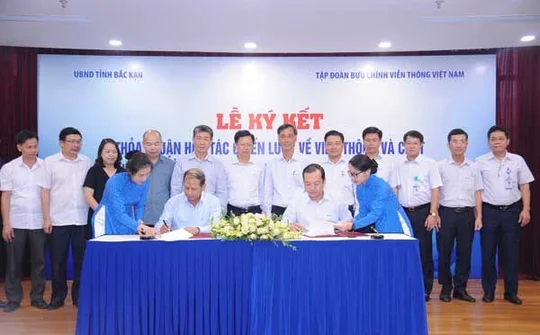 Tỉnh Bắc Kạn và VNPT ký kết thỏa thuận hợp tác chiến lược giai đoạn 2020 - 2025