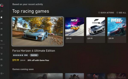 Trải nghiệm Microsoft Store mới cho Xbox sẽ nhanh và dễ dàng hơn