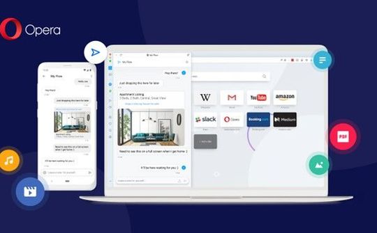Opera cập nhật mã QR giúp đồng bộ dữ liệu giữa máy tính và Android