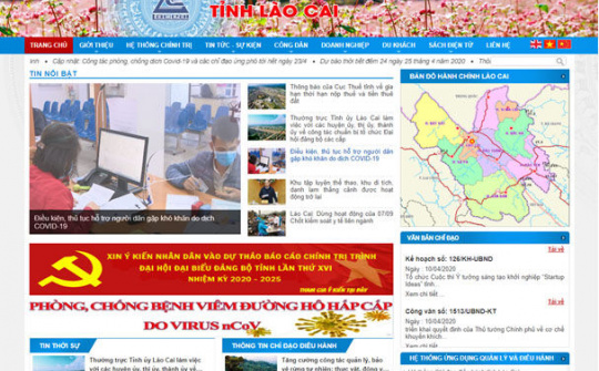 Hệ thống cổng thông tin điện tử vnPortal của VNPT- IT được vinh danh tại Sao Khuê 2020