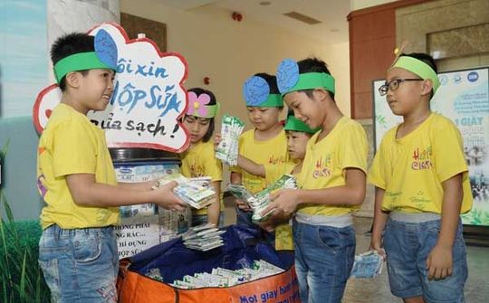 1.600 trường học tại Hà Nội tham gia chương trình Tái chế học đường