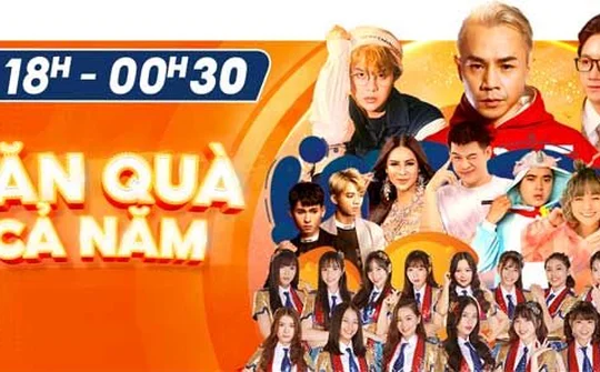 Shopee livestream "super show" chào mừng Ngày siêu mua sắm