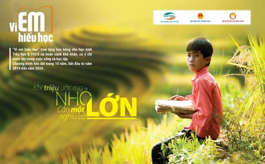 Viettel trao 24.300 suất học bổng “Vì em hiếu học” năm học 2020-2021