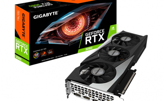 GIGABYTE ra mắt dòng card GeForce RTX 3060 