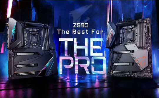 GIGABYTE ra mắt bo mạch chủ Z590 AORUS
