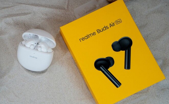 Tai nghe không dây Realme Buds Air Pro sẽ được mở bán vào ngày 22/1