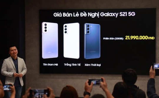 Samsung ra mắt bộ đôi Galaxy S21 và S21+ với nhiều cải tiến