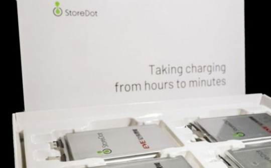 StoreDot tạo ra pin ô tô có thể sạc trong 5 phút