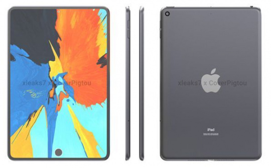 Rò rỉ thiết kế iPad mini 6 với phần cắt cho Touch ID