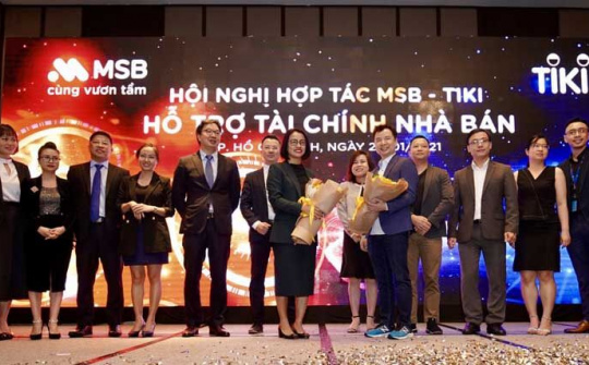 MSB và TIKI hợp tác phát triển dịch vụ tài chính – ngân hàng