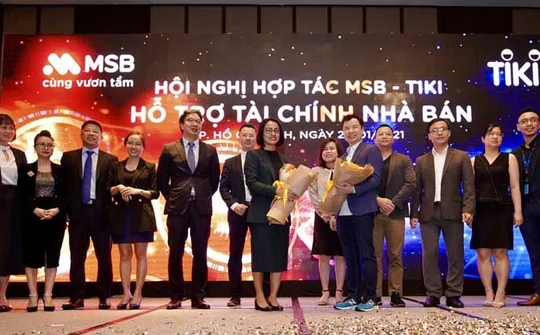MSB và TIKI hợp tác phát triển dịch vụ tài chính – ngân hàng