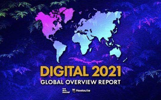 Lượng người dùng internet chiếm 59,5% dân số thế giới