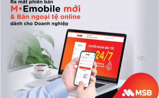 MSB ra mắt phiên bản M-emobile hoàn toàn mới cho khách hàng doanh nghiệp