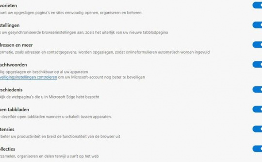 Microsoft Edge bắt đầu hỗ trợ đồng bộ lịch sử và tab mở