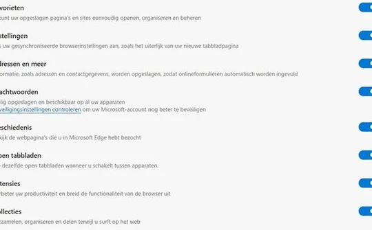 Microsoft Edge bắt đầu hỗ trợ đồng bộ lịch sử và tab mở