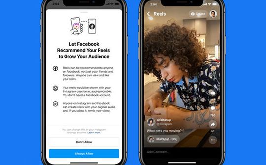 Reels đã được phát hành đến người dùng Facebook và Instagram tại Mỹ