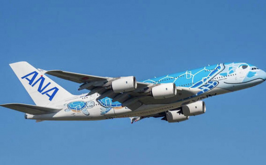 Cục hàng không dân dụng Nhật Bản phê duyệt Phương thức bay hỗn hợp cho máy bay A380 và A320