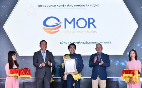 MOR SOFTWARE ĐƯỢC VINH DANH TRONG TOP 10 ICT VIỆT NAM