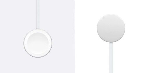 Đế sạc của Apple Watch Series 7 làm từ nhôm thay vì nhựa