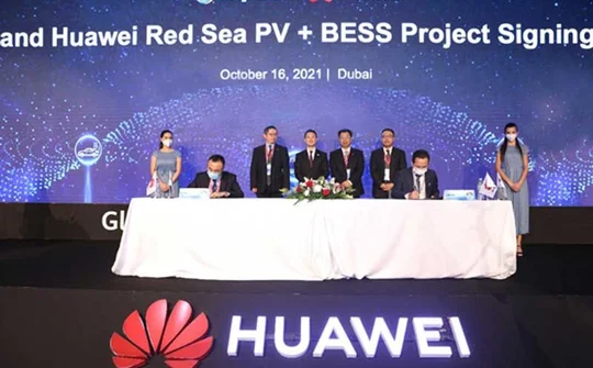 Huawei giành được hợp đồng cho Dự án lưu trữ năng lượng lớn nhất thế giới