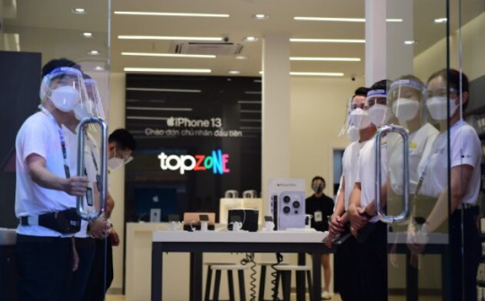 Chính thức ra mắt chuỗi bán lẻ sản phẩm Apple TopZone