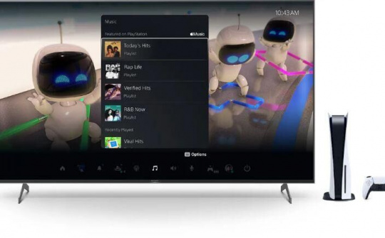 Apple Music có mặt trên PlayStation 5