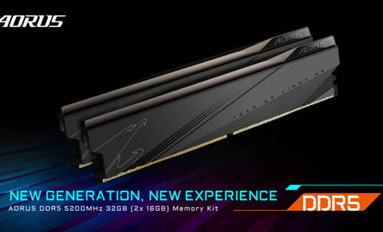 GIGABYTE trình làng bộ nhớ AORUS DDR5 5200MHz 32GB