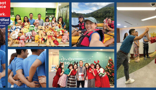 Cisco là một trong những môi trường làm việc tuyệt vời nhất Việt Nam năm 2021
