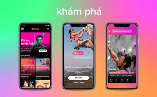 Tính năng "Khám phá" của Tinder sắp được ra mắt tại thị trường Việt Nam