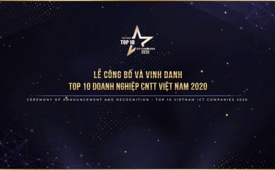 [TRỰC TIẾP] Lễ công bố và Vinh danh Top 10 Doanh nghiệp CNTT Việt Nam 2021