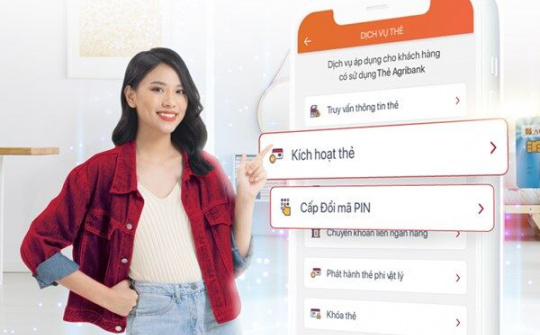 Agribank áp dụng mã PIN điện tử từ ngày 1/11
