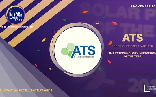 ATS được trao tặng Giải thưởng Công nghệ Sáng tạo của Năm - Solar Future Awards 2021