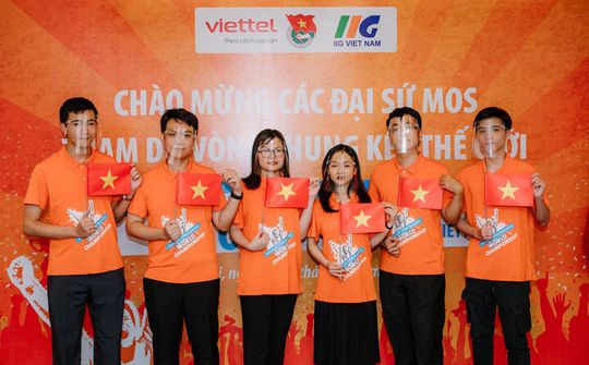 Việt Nam giành cú đúp Huy chương Vàng và Huy chương Bạc Thế giới Cuộc thi Vô địch Tin học văn phòng thế giới 2020-2021