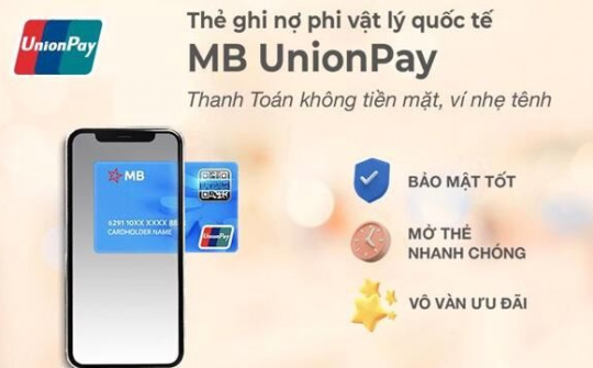 MB Bank hợp tác cùng UnionPay đẩy mạnh thanh toán không dùng tiền mặt