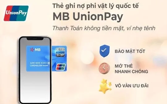 MB Bank hợp tác cùng UnionPay đẩy mạnh thanh toán không dùng tiền mặt