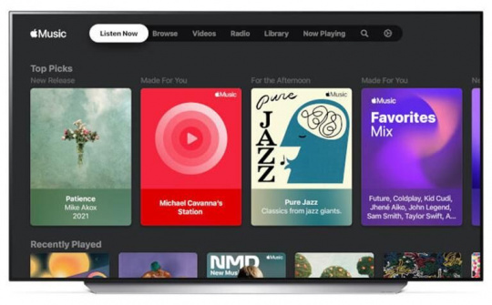 LG Smart TV đã có thể tải ứng dụng Apple Music