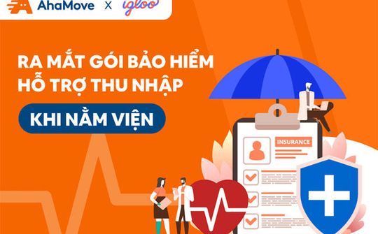 Công ty công nghệ bảo hiểm Igloo tăng cường hợp tác với AhaMove để bảo vệ tài xế giao hàng