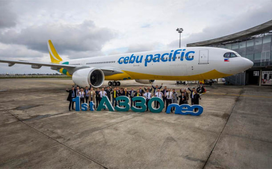 Cebu Pacific nhận máy bay A330neo đầu tiên
