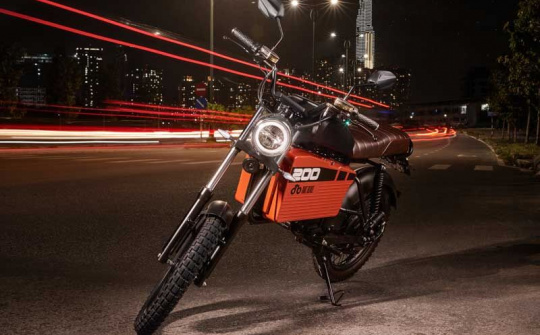 Ra mắt Weaver 200 - xe máy điện Việt Nam "sạc 1 lần đi 200km"