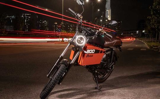 Ra mắt Weaver 200 - xe máy điện Việt Nam "sạc 1 lần đi 200km"