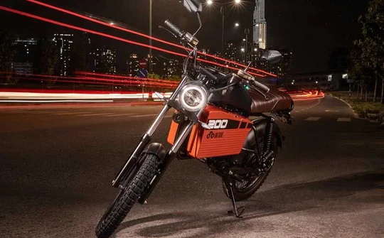Ra mắt Weaver 200 - xe máy điện Việt Nam "sạc 1 lần đi 200km"