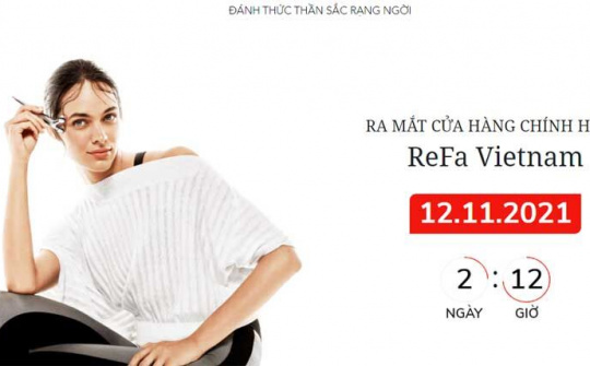 ReFa khai trương chuỗi cửa hàng chính hãng tại Việt Nam