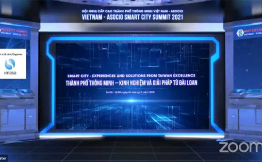 Taiwan Excellence chia sẻ các kinh nghiệm và giải pháp xây dựng TPTM tại Smart City Summit 2021